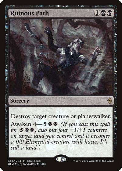 Ruinous Path PBFZ-123 Battle for Zendikar Promos Magic card