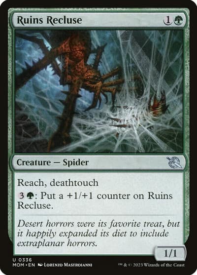Ruins Recluse 336 March of the Machine Magic card