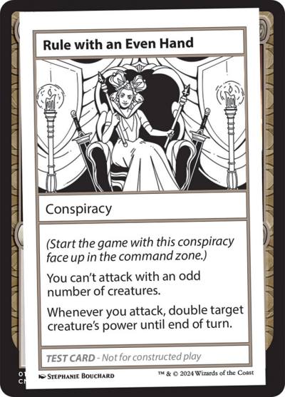 Rule with an Even Hand MB2-505 Mystery Booster 2 Magic card