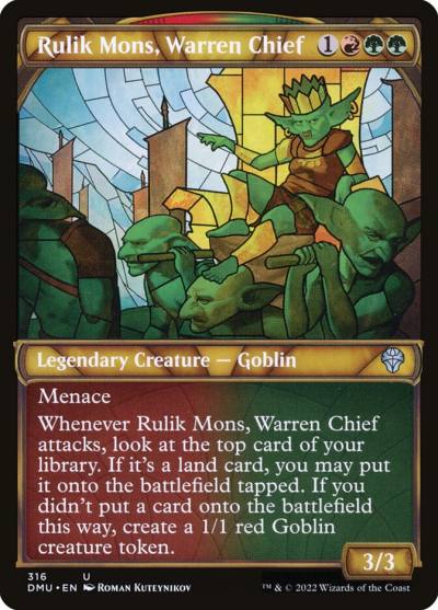 Rulik Mons, Warren Chief DMU-316 Dominaria United Magic card