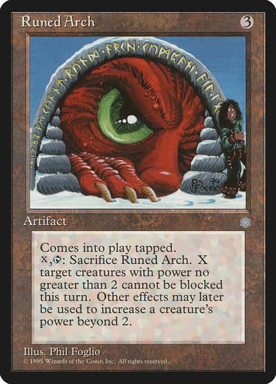 Runed Arch ICE-334 Ice Age Magic card