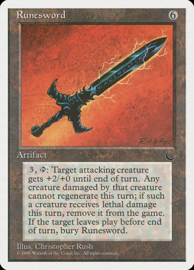 Runesword CHR-106 Chronicles Magic card