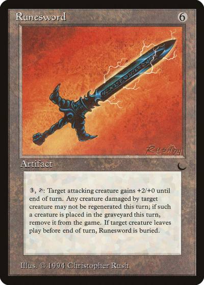 Runesword DRK-107 The Dark Magic card