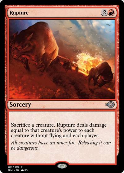 Rupture PRM-62417 Magic Online Promos Magic card