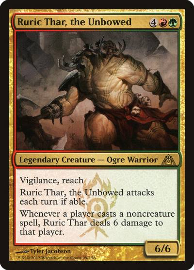 Ruric Thar, the Unbowed DGM-99 Dragon's Maze Magic card