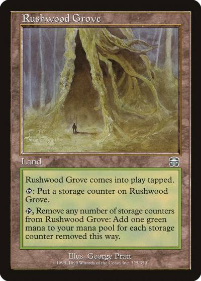 Rushwood Grove MMQ-325 Mercadian Masques Magic card