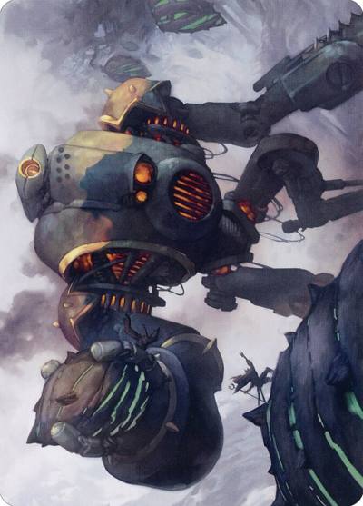 Rust Goliath // Rust Goliath ABRO-29 The Brothers' War Art Series Magic card