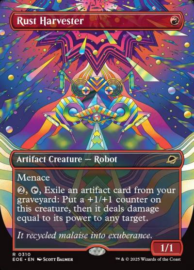 Rust Harvester EOE-310 Edge of Eternities Magic card