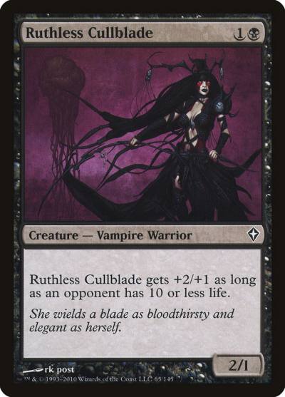 Ruthless Cullblade 65 Worldwake Magic card