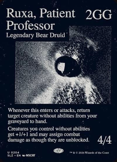 Ruxa, Patient Professor