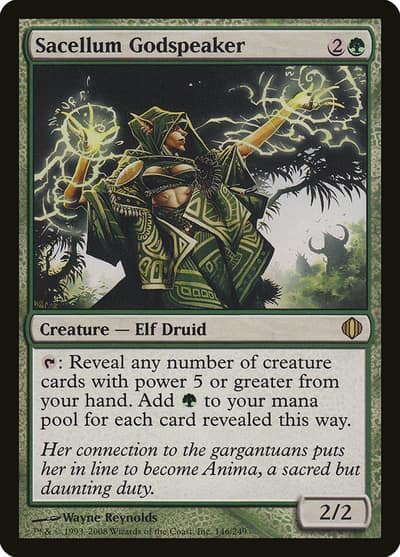 Sacellum Godspeaker 146 Shards of Alara Magic card