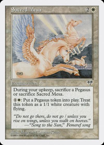 Sacred Mesa ATH-13 Anthologies Magic card