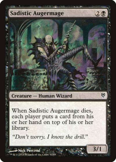 Sadistic Augermage DDM-52 Duel Decks: Jace vs. Vraska Magic card