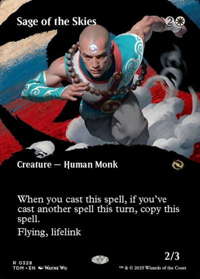Sage of the Skies TDM-328 Tarkir: Dragonstorm Magic card