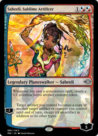Saheeli, Sublime Artificer PRM-72287 Magic Online Promos Magic card