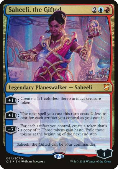 Saheeli, the Gifted OC18-44 Commander 2018 Oversized Magic card