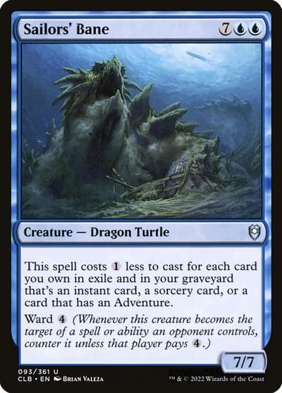 Sailors' Bane 93 Commander Legends: Battle for Baldur's Gate Magic card