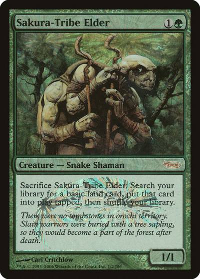 Sakura-Tribe Elder PSUS-12 Junior Super Series Magic card
