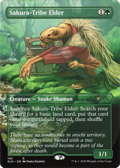 Sakura-Tribe Elder SLD-192 Secret Lair Drop Magic card
