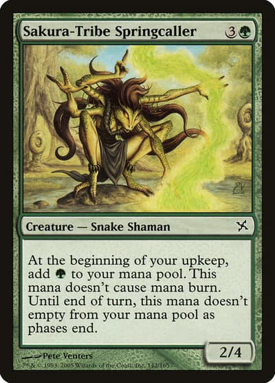 Sakura-Tribe Springcaller 142 Betrayers of Kamigawa Magic card
