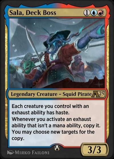 Sala, Deck Boss YDFT-25 Alchemy: Aetherdrift Magic card