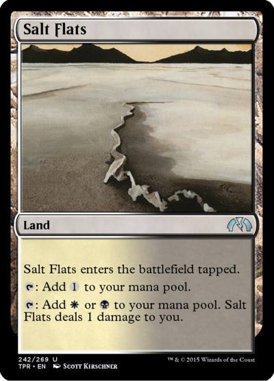 Salt Flats TPR-242 Tempest Remastered Magic card