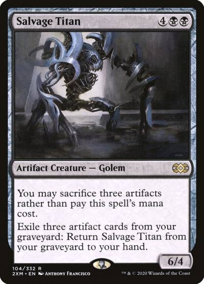 Salvage Titan 2XM-104 Double Masters Magic card