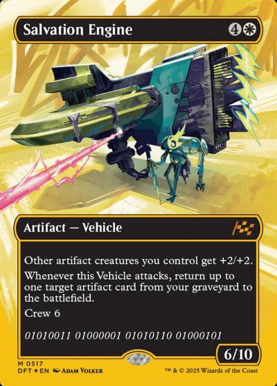 Salvation Engine DFT-517 Aetherdrift Magic card