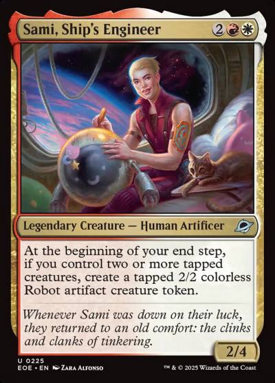 Sami, Ship's Engineer EOE-225 Edge of Eternities Magic card