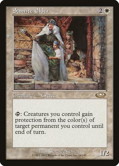 Samite Elder 14 Planeshift Magic card