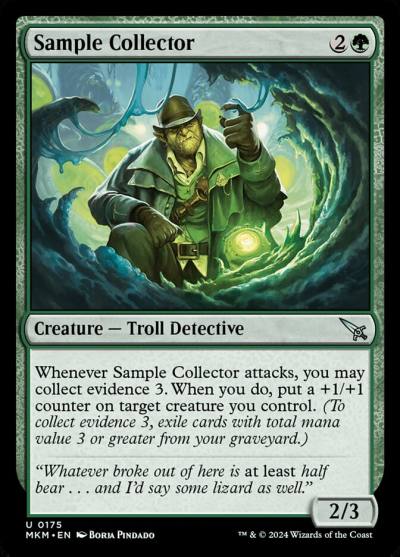 Sample Collector MKM-175 Murders at Karlov Manor Magic card