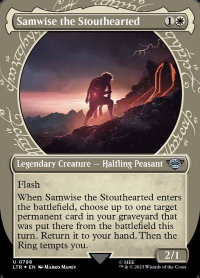 Samwise the Stouthearted LTR-798 The Lord of the Rings: Tales of Middle-earth Magic card