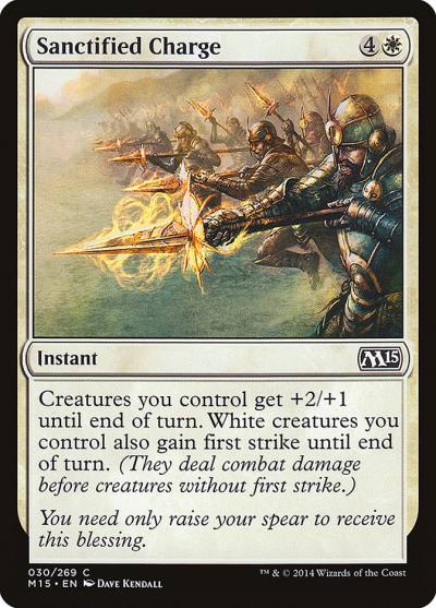 Sanctified Charge M15-30 Magic 2015 Magic card