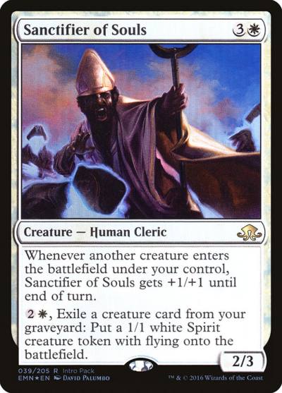 Sanctifier of Souls PEMN-39 Eldritch Moon Promos Magic card