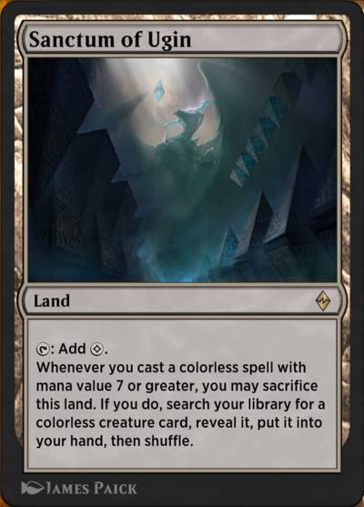 Sanctum of Ugin PA1-11 Pioneer Anthology 1 Magic card