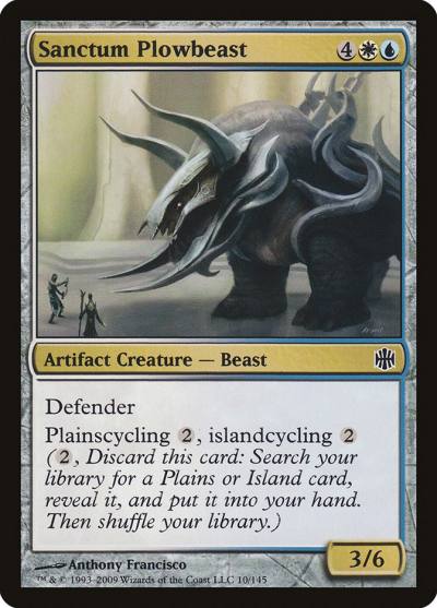 Sanctum Plowbeast ARB-10 Alara Reborn Magic card