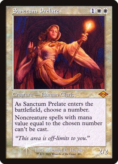 Sanctum Prelate MH2-491 Modern Horizons 2 Magic card