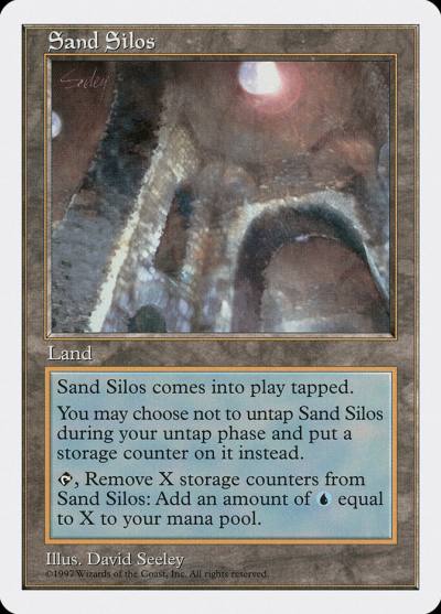 Sand Silos 5ED-423 Fifth Edition Magic card