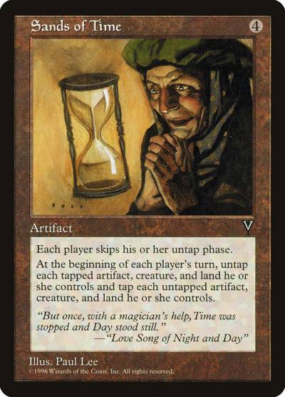 Sands of Time VIS-153 Visions Magic card
