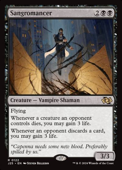 Sangromancer J25-122 Foundations Jumpstart Magic card
