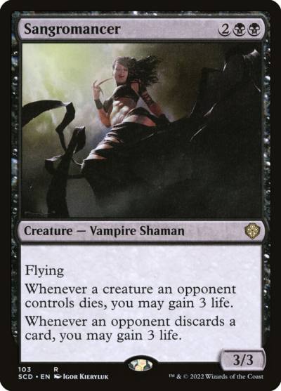 Sangromancer SCD-103 Starter Commander Decks Magic card
