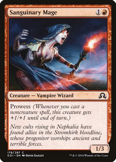 Sanguinary Mage 178 Shadows over Innistrad Magic card