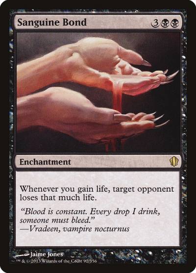 Sanguine Bond C13-92 Commander 2013 Magic card