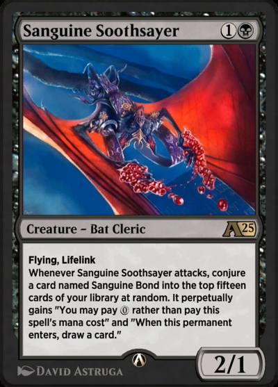 Sanguine Soothsayer YBLB-11 Alchemy: Bloomburrow Magic card