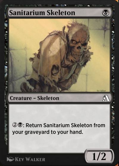 Sanitarium Skeleton ANB-57 Arena Beginner Set Magic card