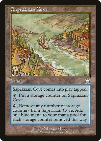 Saprazzan Cove MMQ-327 Mercadian Masques Magic card