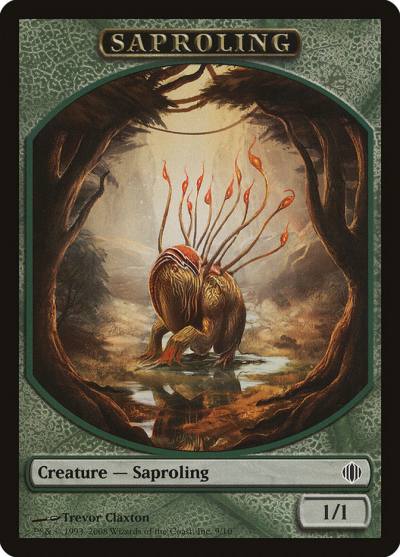 Saproling TALA-9 Shards of Alara Tokens Magic card