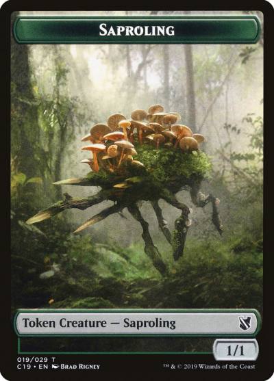 Saproling TC19-19 Commander 2019 Tokens Magic card
