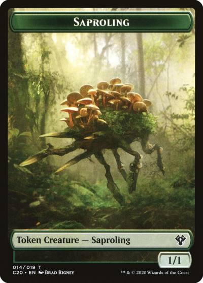 Saproling TC20-14 Commander 2020 Tokens Magic card