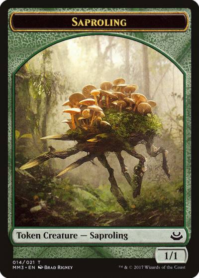 Saproling TMM3-14 Modern Masters 2017 Tokens Magic card